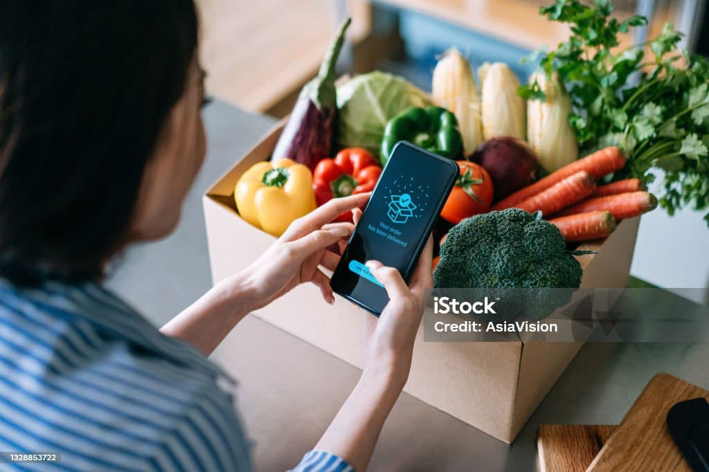 Background of farm products